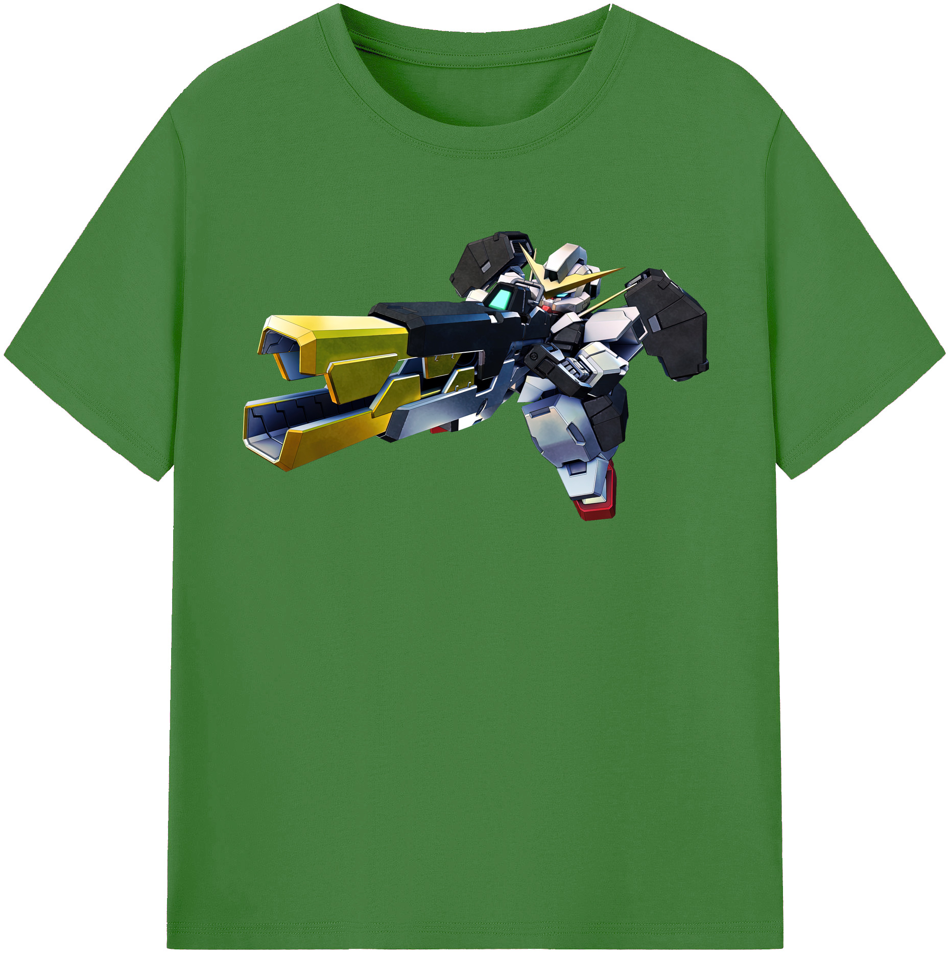 （画像用） 機動戦士ガンダム Mobile Suit Gundam レディースカジュアルプリントTシャツ（綿100％）